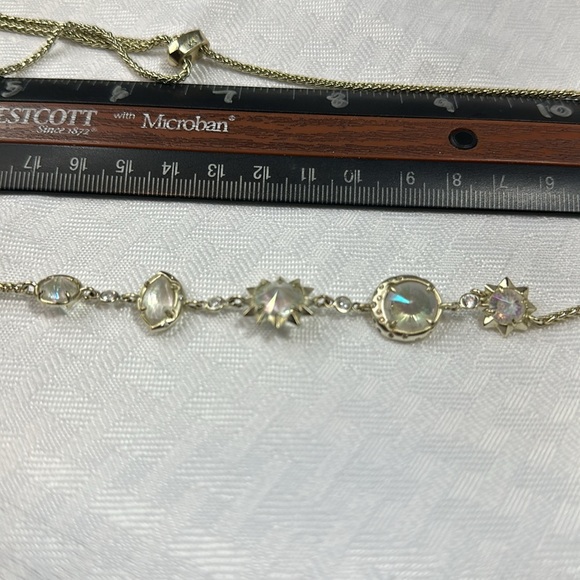 ~Kendra Scott Necklace “Janet” bolo slider iridescent burst star - Picture 6 of 6